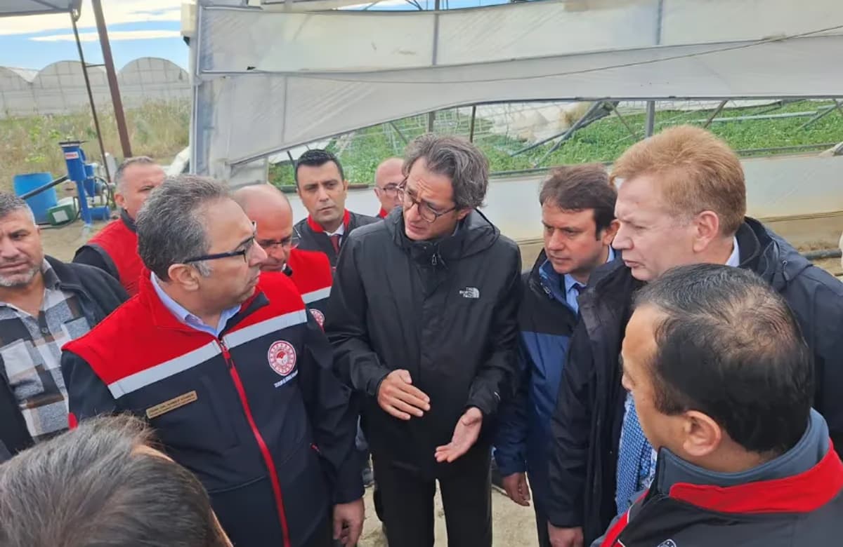 TARSİM’den Antalya’daki sera üreticilerine geçmiş olsun ziyareti
