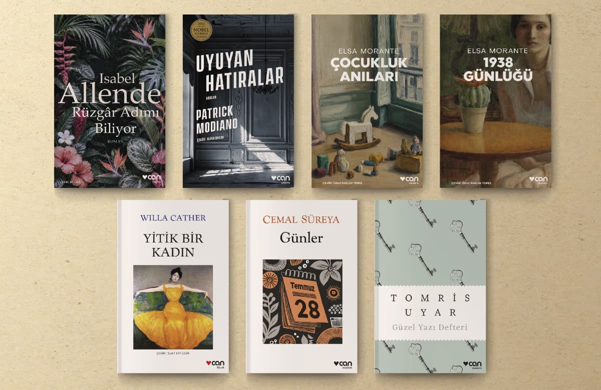 Can Yayınları ağustos kitaplarını duyurdu