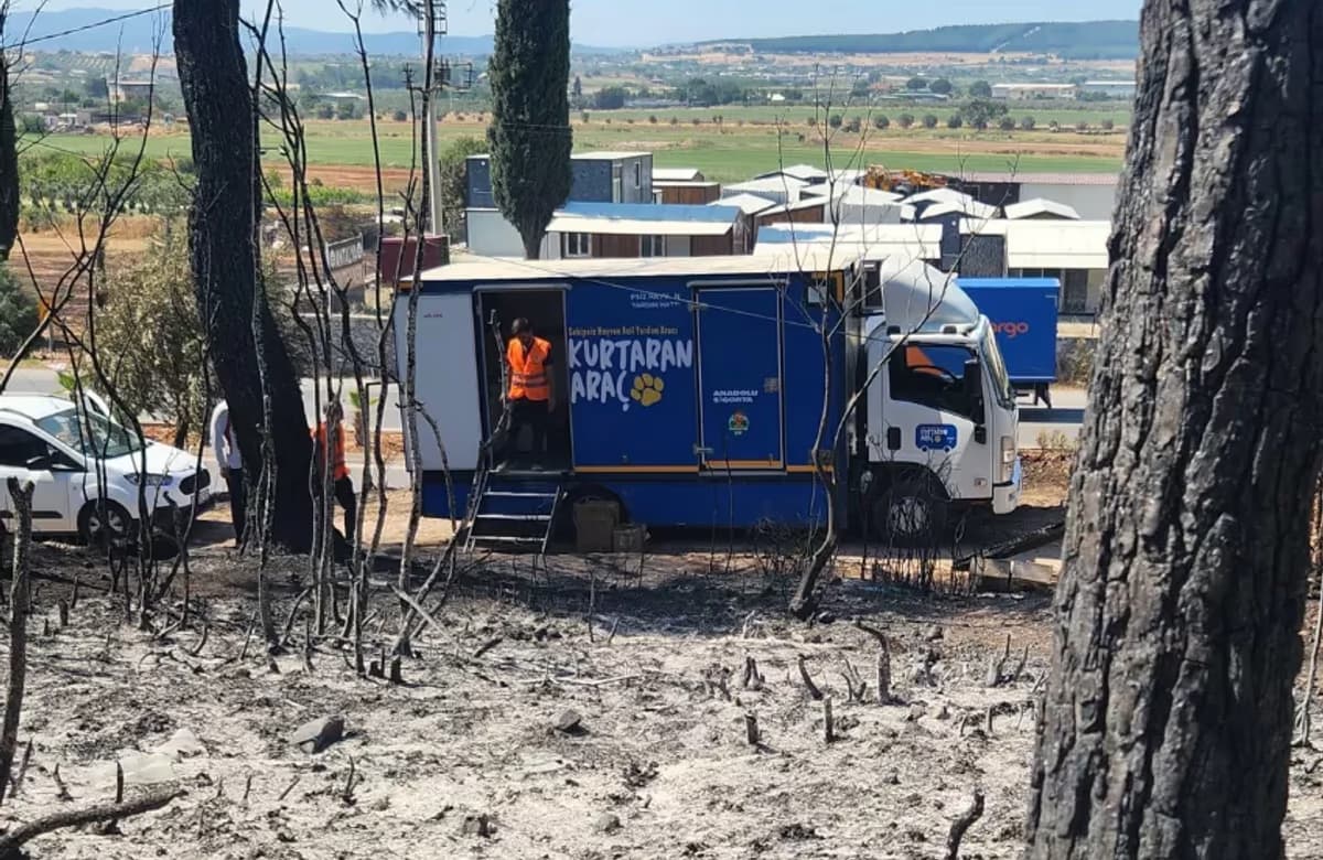 Anadolu Sigorta’dan kurtaran müdahale: Kurtaran Araç İzmir ve Bursa yangınlarında görev aldı