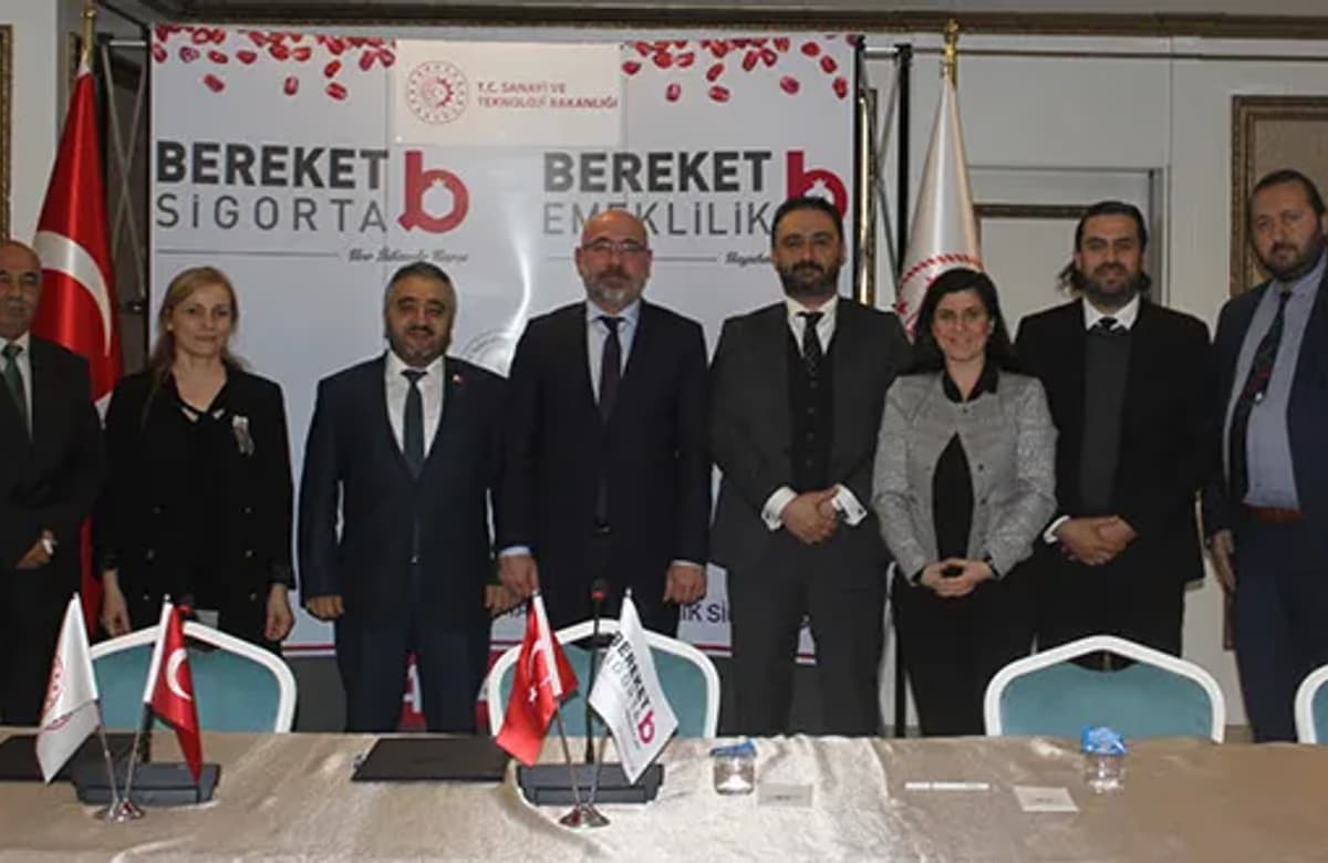 Bereket Sigorta, Sanayi ve Teknoloji Bakanlığı ile TSS’de el sıkıştı