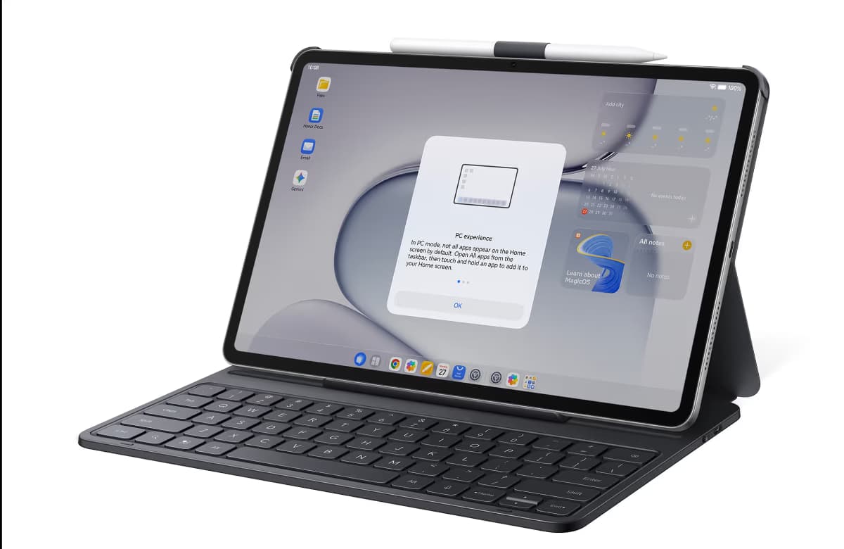 Tabletle bilgisayar arasındaki  sınırı kaldırıyor: HONOR Pad 20 Serisi