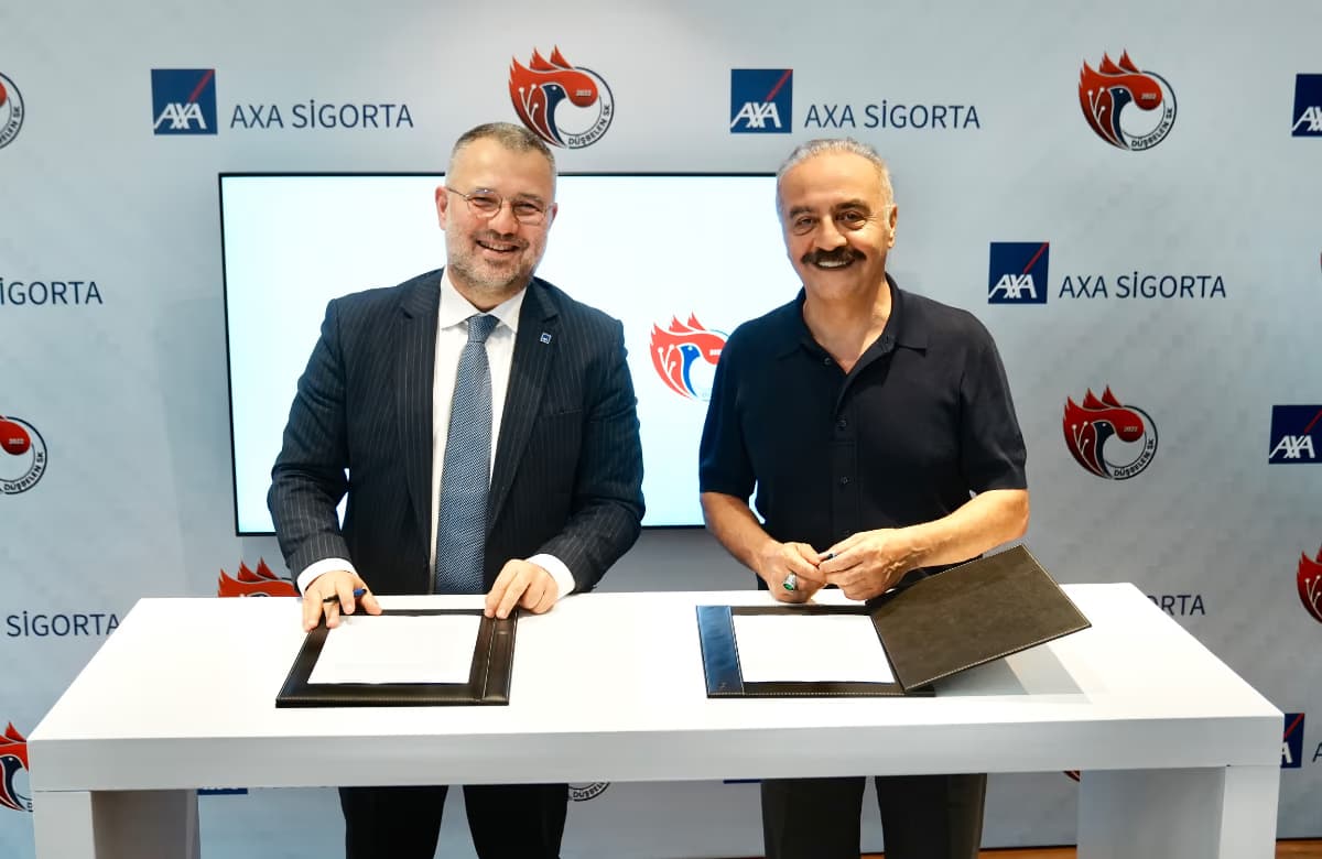 AXA Türkiye'den Düşbelen Spor Kulübü'ne Destek