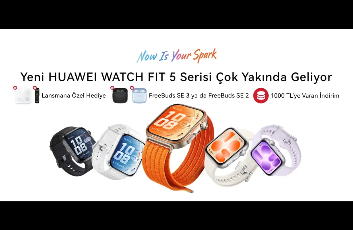 Gençlerin Merakla Beklediği HUAWEI Watch Fit 5 Serisi 7 Mayıs’ta Tanıtılacak