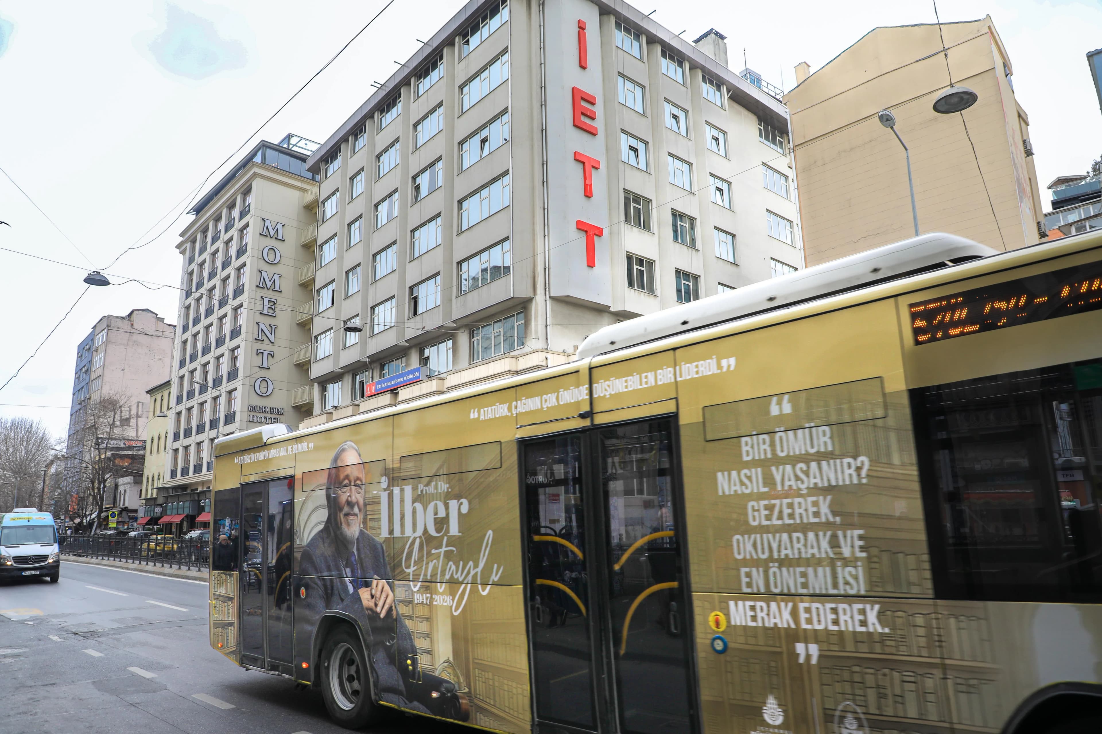 SPECIAL RESPECT BUS FROM IETT FOR İLBER ORTAYLI - 2