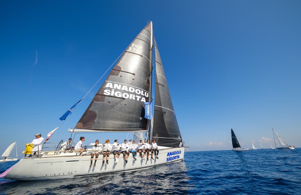 Anadolu Sigorta Yelken Takımı The Bodrum Cup’ta İkinci Oldu
