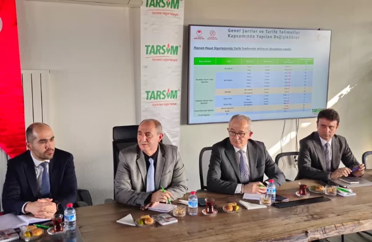 Sigorta Şirketleri’nin Yetkilileri Tarım Sigortaları Hakkında Bilgilendirildi