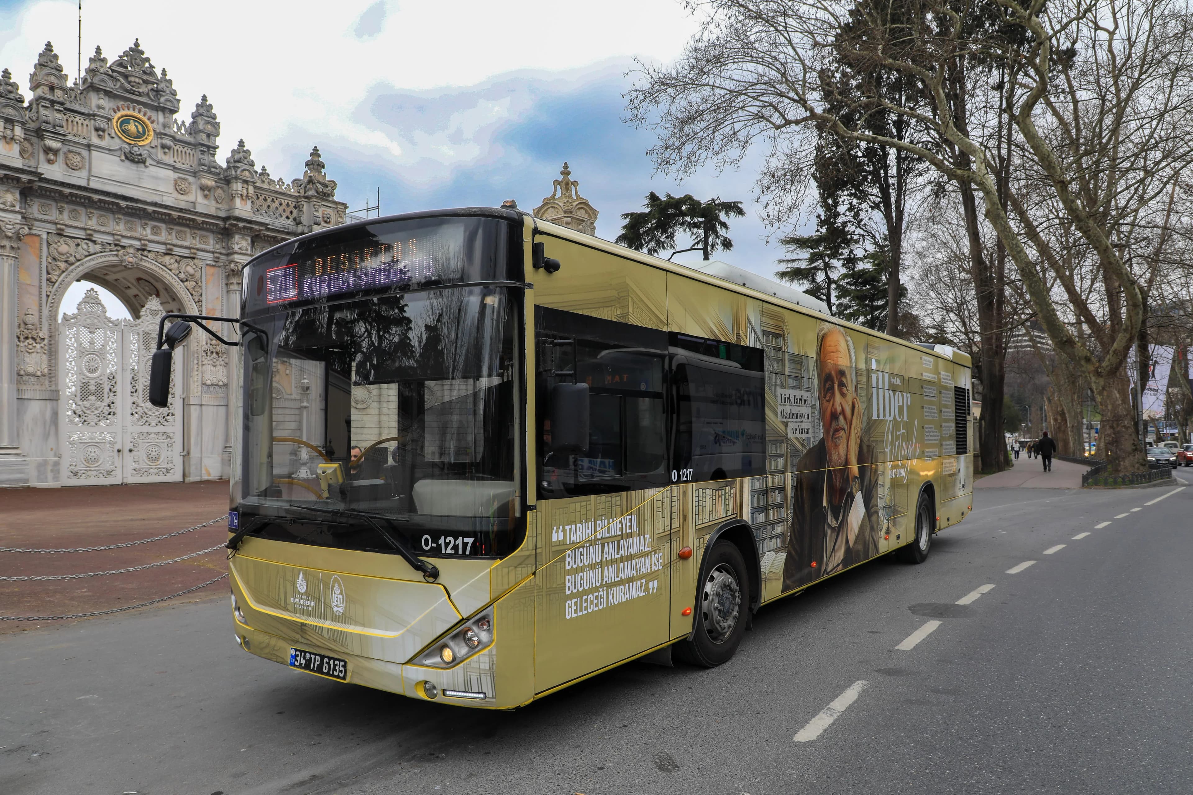 SPECIAL RESPECT BUS FROM IETT FOR İLBER ORTAYLI - 6