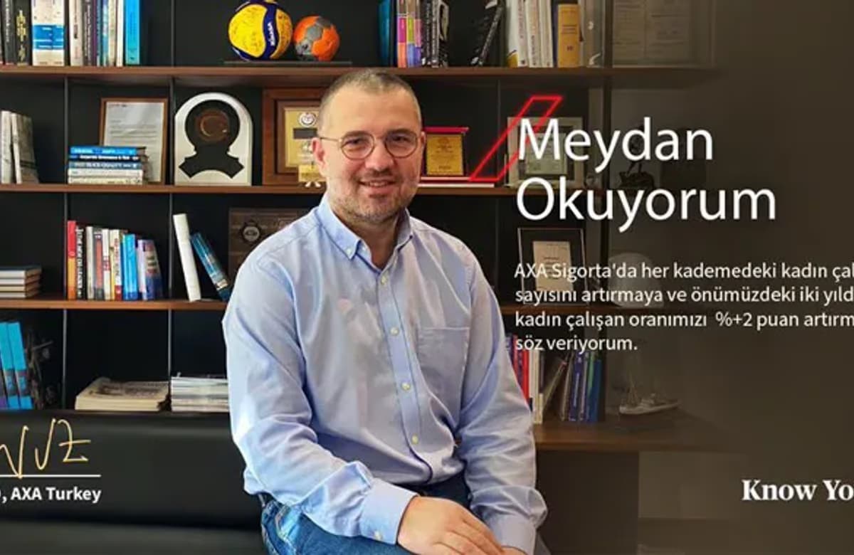 Axa Sigorta CEO’su Yavuz Ölken’den meydan okuma: Kadın çalışan oranı 2 yılda %2 artacak