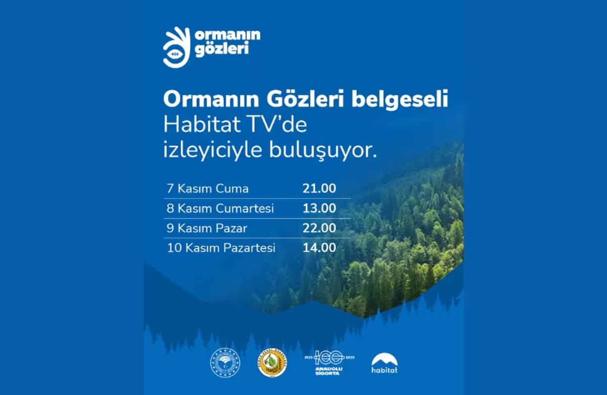 Anadolu Sigorta’nın “Ormanın Gözleri” belgesel serisi dördüncü bölümüyle yayında