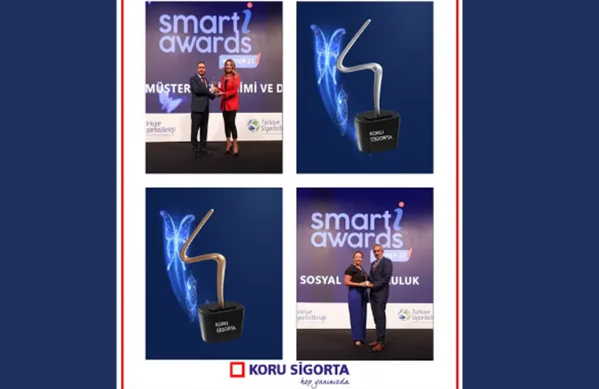 Smart-i Awards’ta Koru Sigorta’ya iki ödül birden