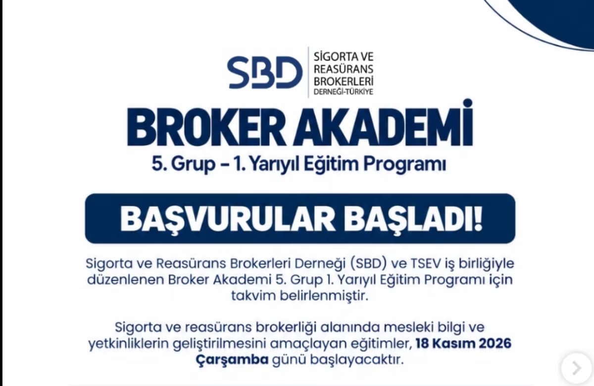 Broker Akademi 5. Grup Eğitim Programı için başvurular başladı