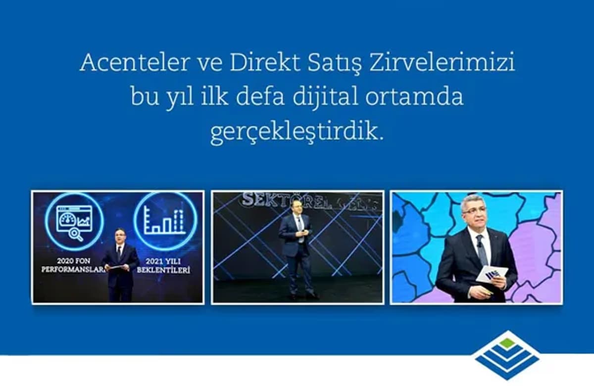 Anadolu Hayat Emeklilik acenteler ve direkt satış zirvelerini dijital ortamda gerçekleştirdi