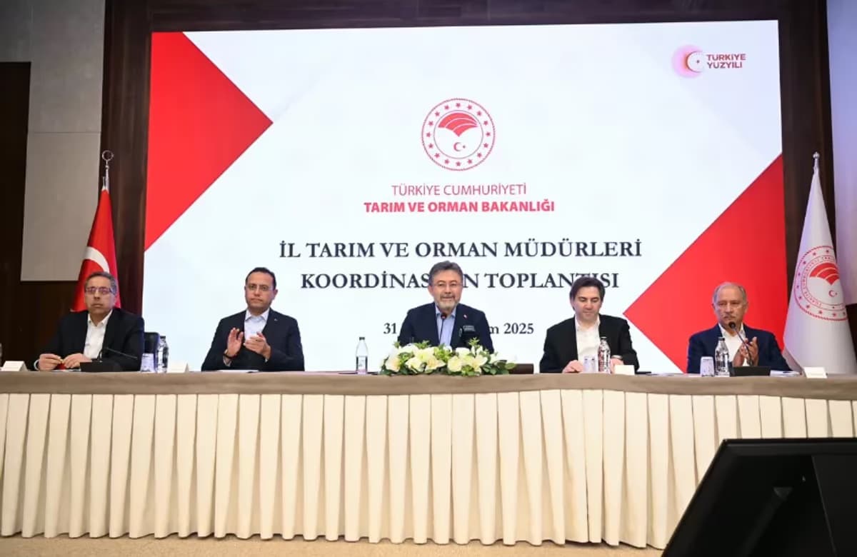 İl Tarım ve Orman Müdürleri Koordinasyon Toplantısında tarım sigortalarına ilişkin bilgilendirmeler yapıldı