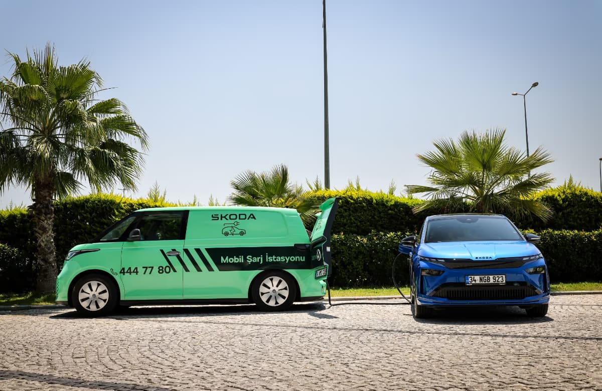 Škoda Mobil Şarj İstasyonları İlk 6 Ayda 1000’in Üzerinde Elektrikli Araca Destek Sağladı