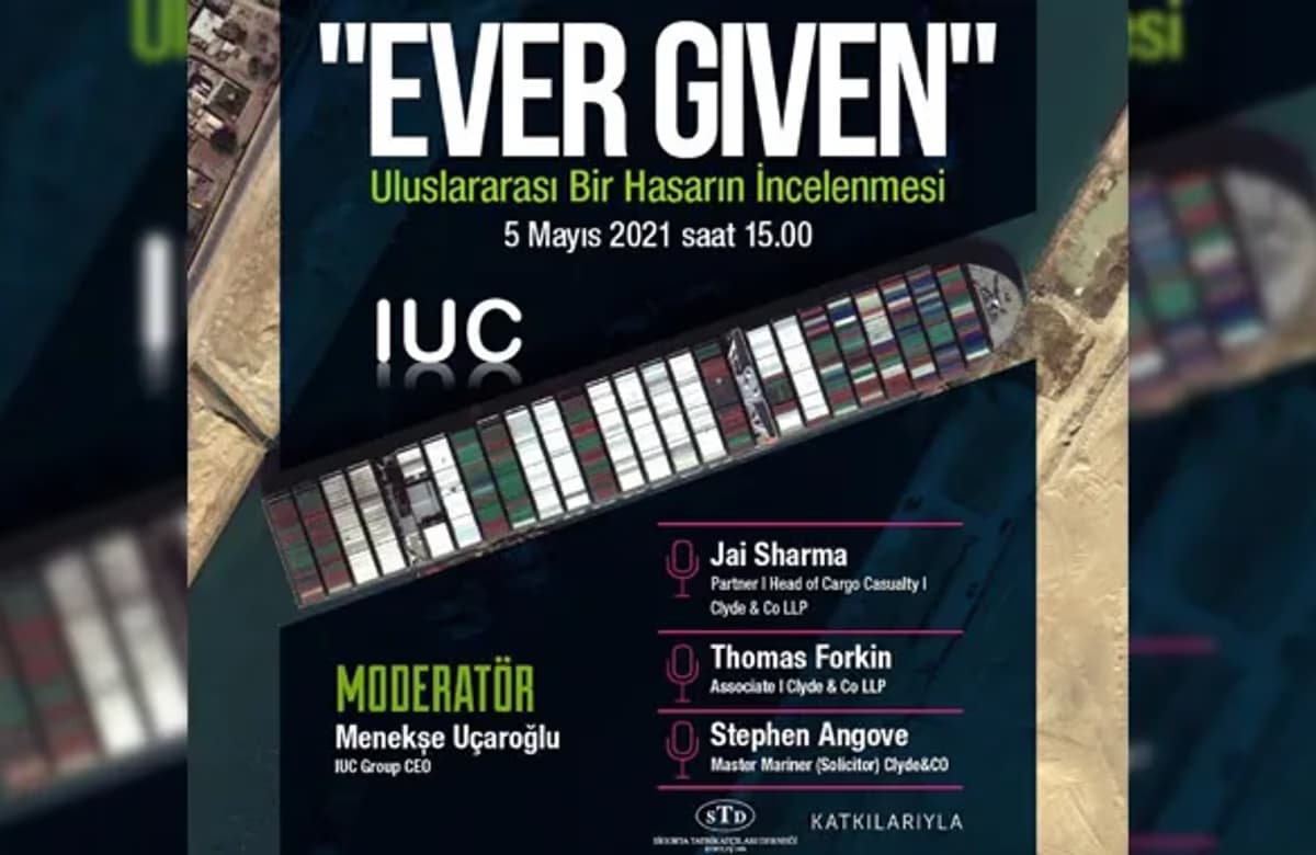 IUC Group’tan “Ever Given” online semineri