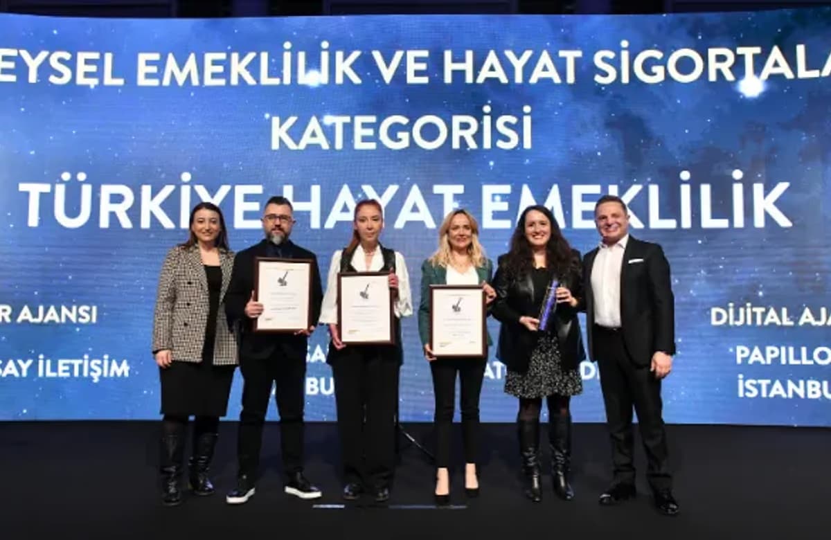 Türkiye Hayat ve Emeklilik The ONE Awards’ta sektöründe “Yılın İtibarlısı” oldu