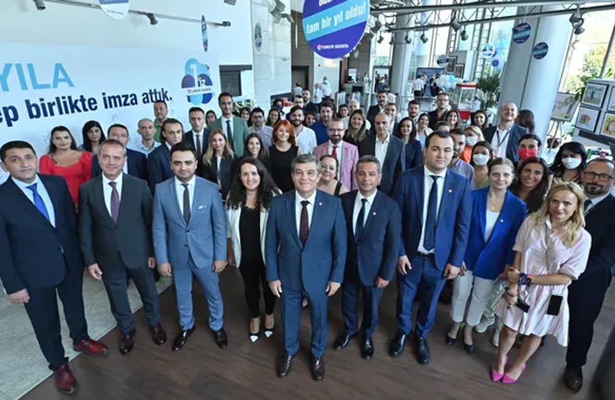 Türkiye Sigorta kuruluşunun 1. yılını paydaşları ile kutladı