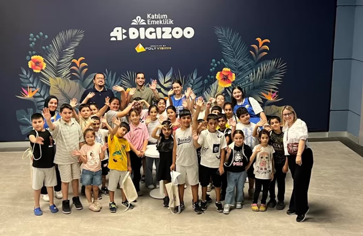 Katılım Emeklilik DigiZoo’da: TEGV’li çocuklar dijital keşfe çıktı
