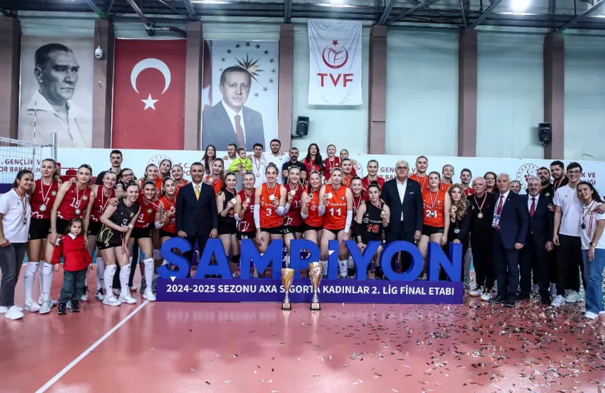 AXA Sigorta Kadınlar ve Erkekler 2. Lig Finalleri sona erdi