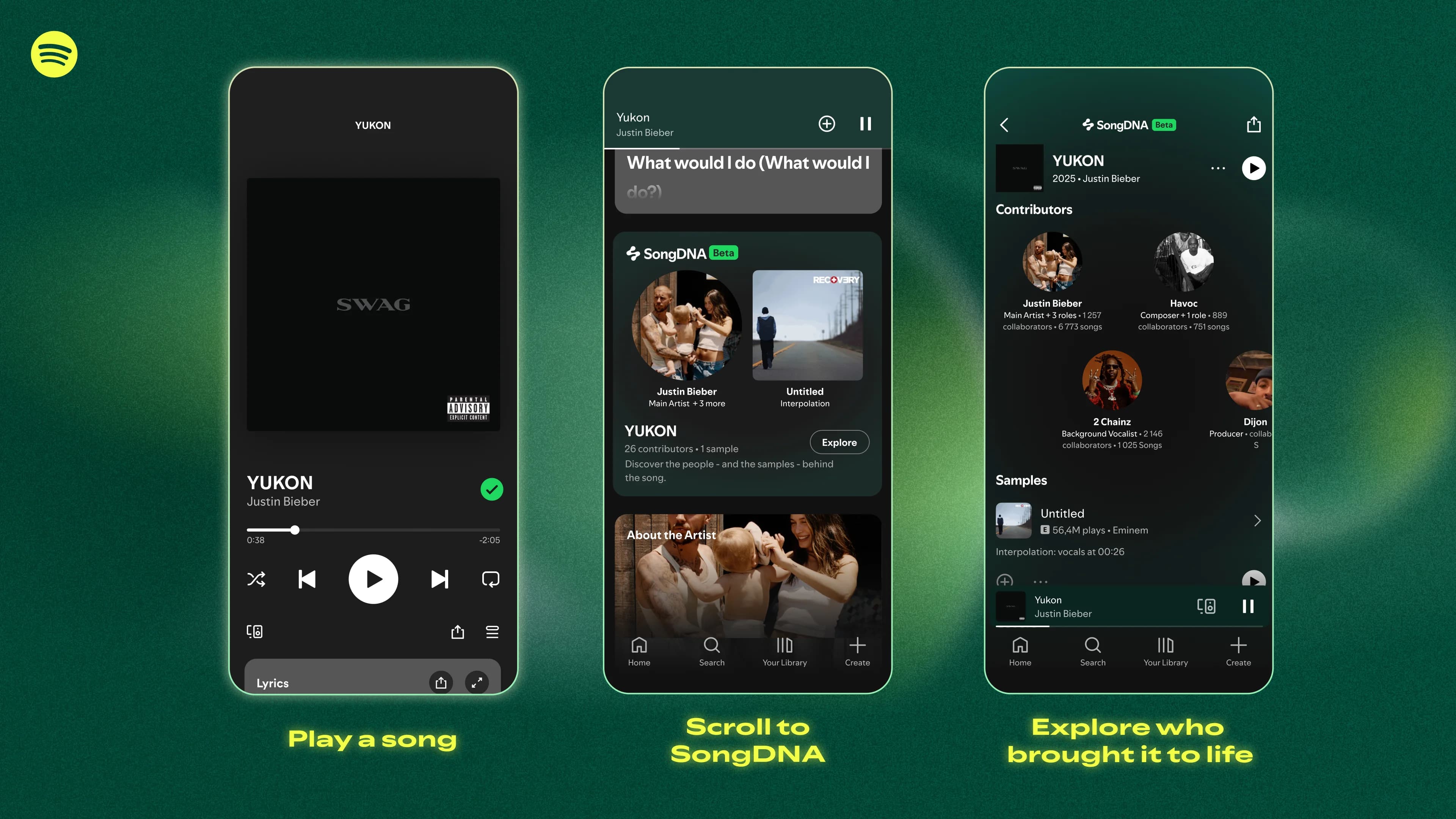 Spotify’ın yeni SongDNA özelliği ile şarkılar arasındaki sürpriz bağlantıları keşfedin  - 1