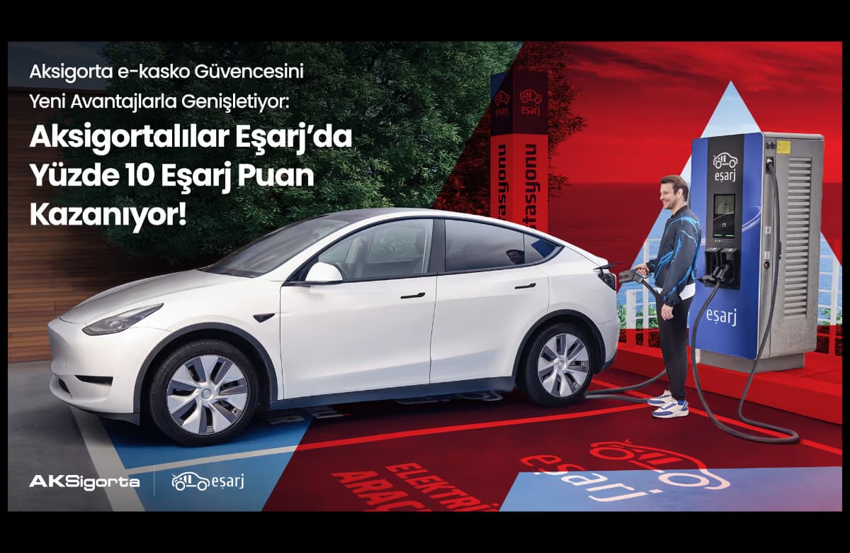 Aksigortalılar Eşarj’da Yüzde 10 Eşarj Puan Kazanıyor