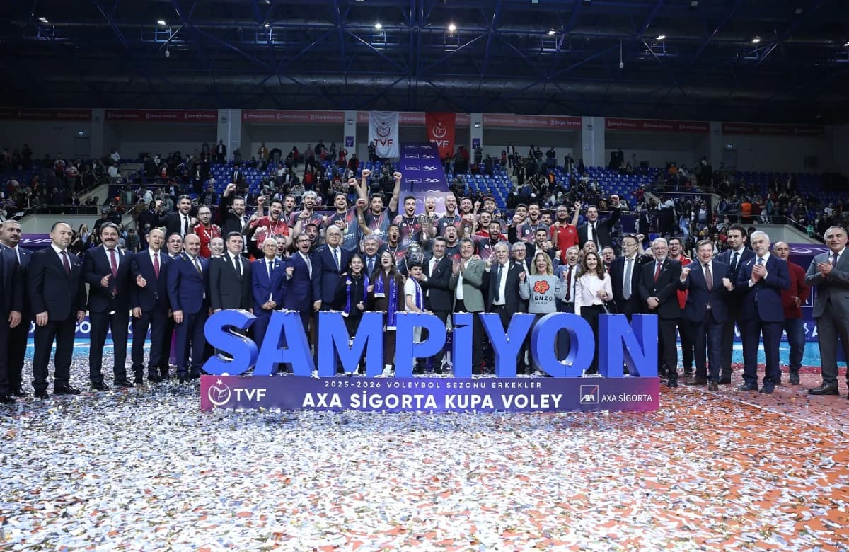 2026 Erkekler AXA Sigorta Kupa Voley’de Şampiyon Belli Oldu!