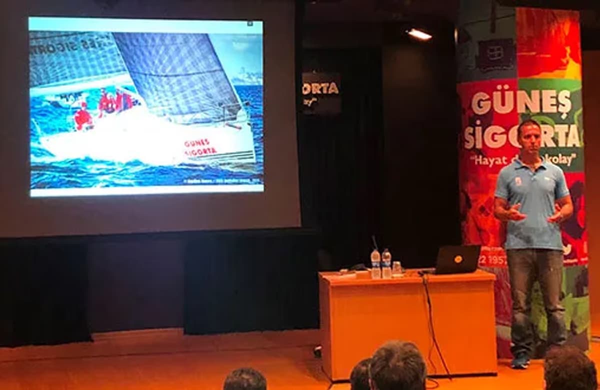 Güneş Sigorta’dan öğle arasında yelkencilik semineri