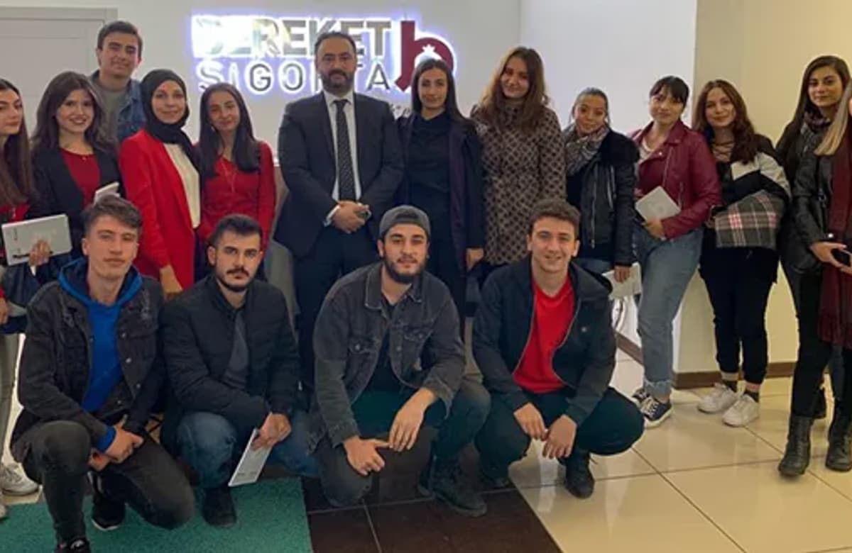 Bereket Sigorta’dan sigortacılık öğrencilerine uygulama eğitimi