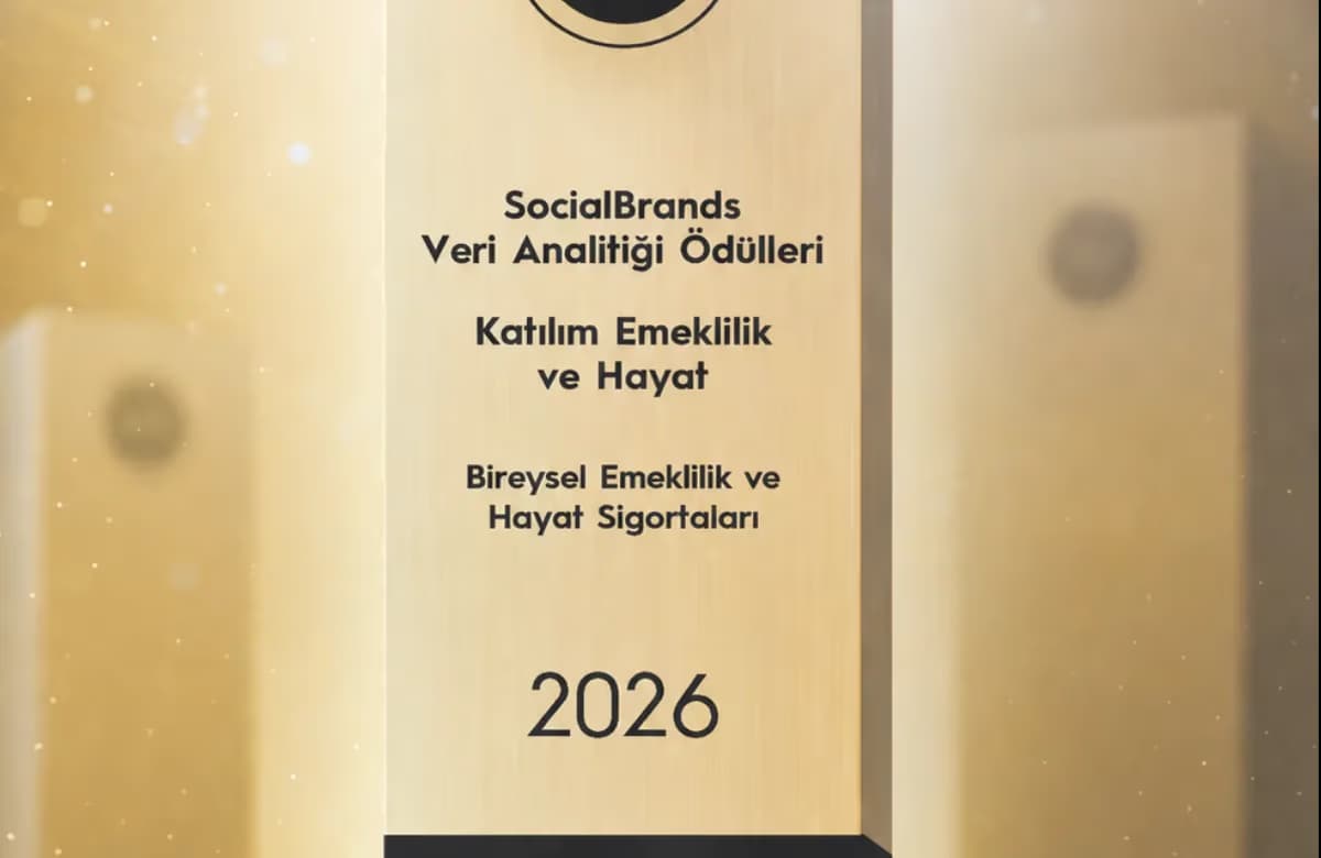 Katılım Emeklilik'e Brandverse Awards’ten Altın Ödül