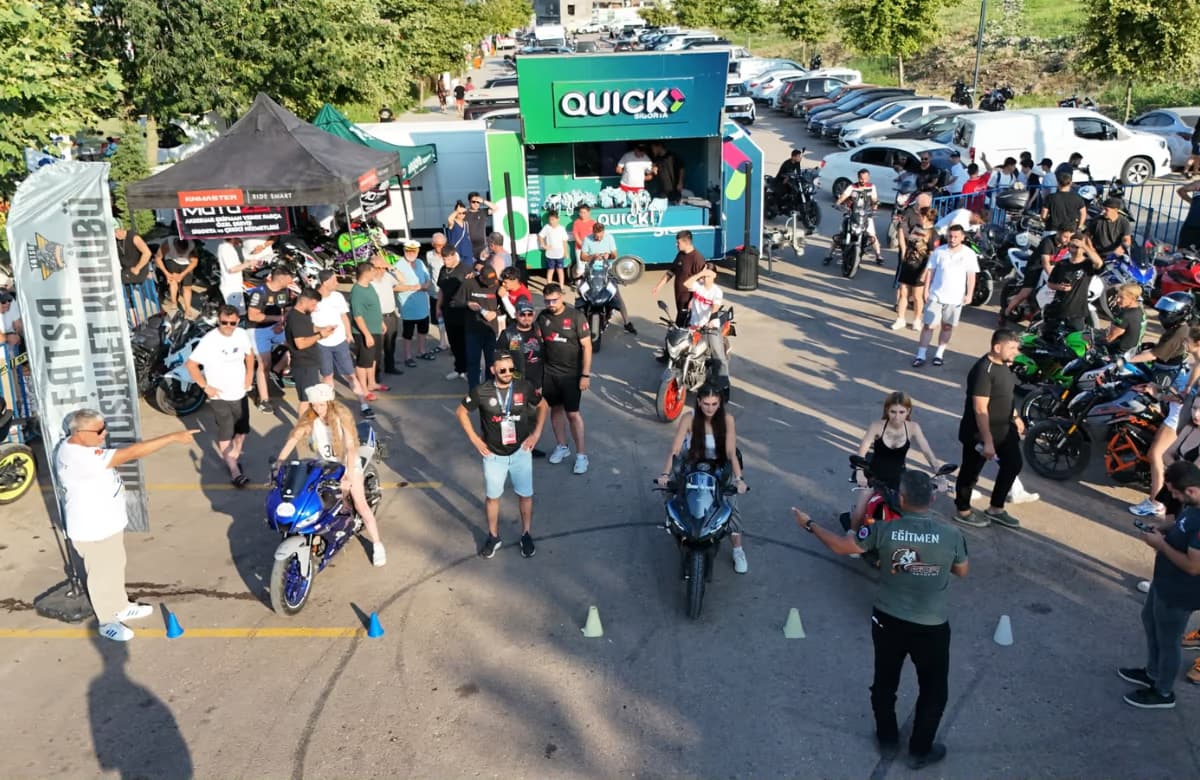 Quick Sigorta motosiklet tutkusunu Karadeniz kıyısına taşıdı