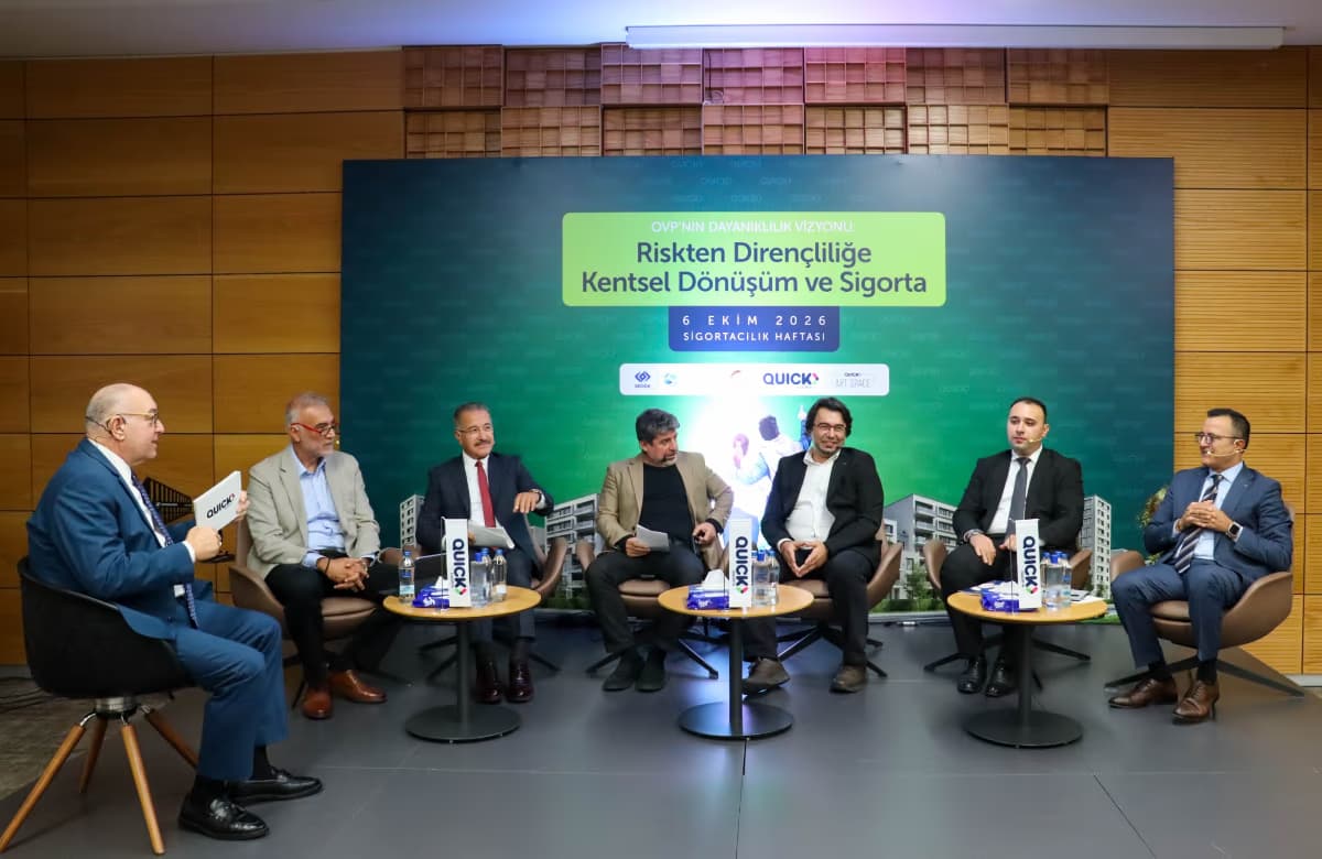 Quick Tower’da kentsel dönüşüm ve sigortanın dirençli şehirlerdeki rolü ele alındı