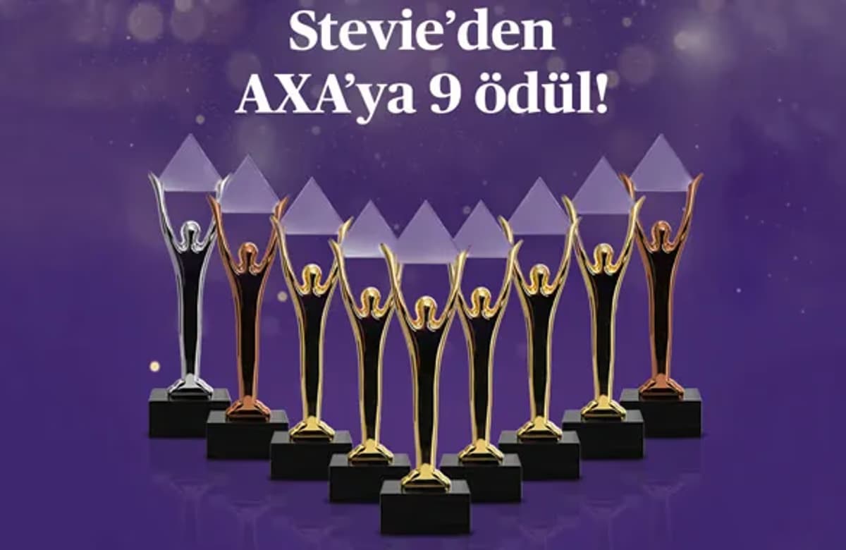 Axa Sigorta, 9 Stevie ödülüyle uluslararası iş dünyasında başarısını perçinledi