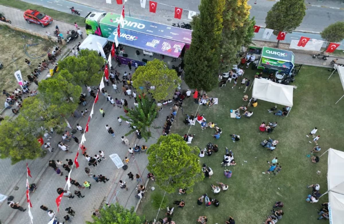 Quick Sigorta sponsorluğunda Pamukkale’de motosiklet rüzgarı esti
