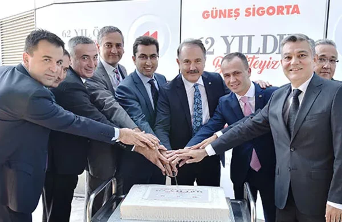 Güneş Sigorta 62. yaşını kutladı