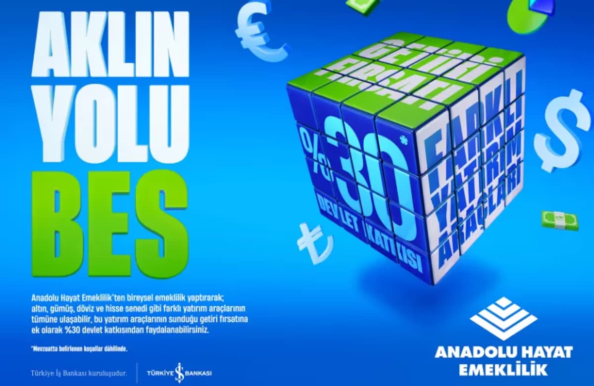 Anadolu Hayat Emeklilik “Yatırım Konusu Karmaşık Olmamalı Diyenlere, Aklın Yolu BES” diyor