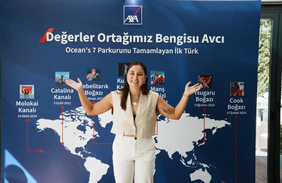 AXA Türkiye Bengisu Avcı’nın Ocean’s 7 serisi başarısını kutladı