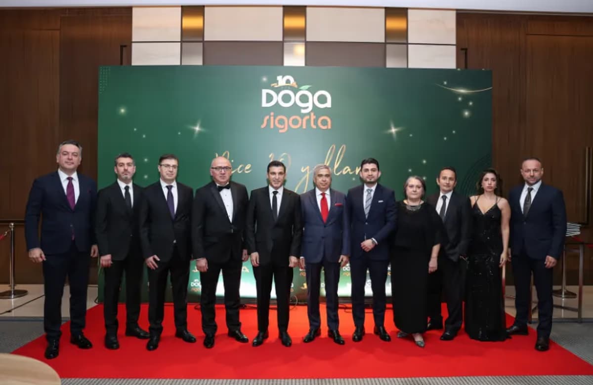 Doğa Sigorta ailesi 10’uncu yılını görkemli bir gece ile kutladı