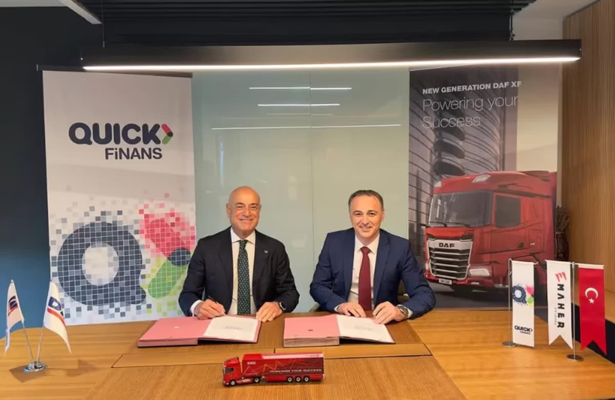Yeni nesil araçlara yeni nesil finansman: Quick Finans ve DAF Trucks Türkiye iş birliği başladı