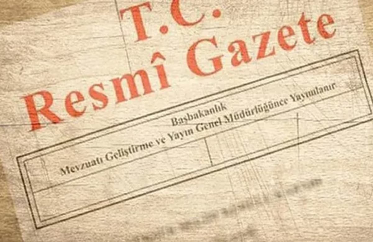 SDDK’nın kuruluşu Resmi Gazete’de yayımlandı