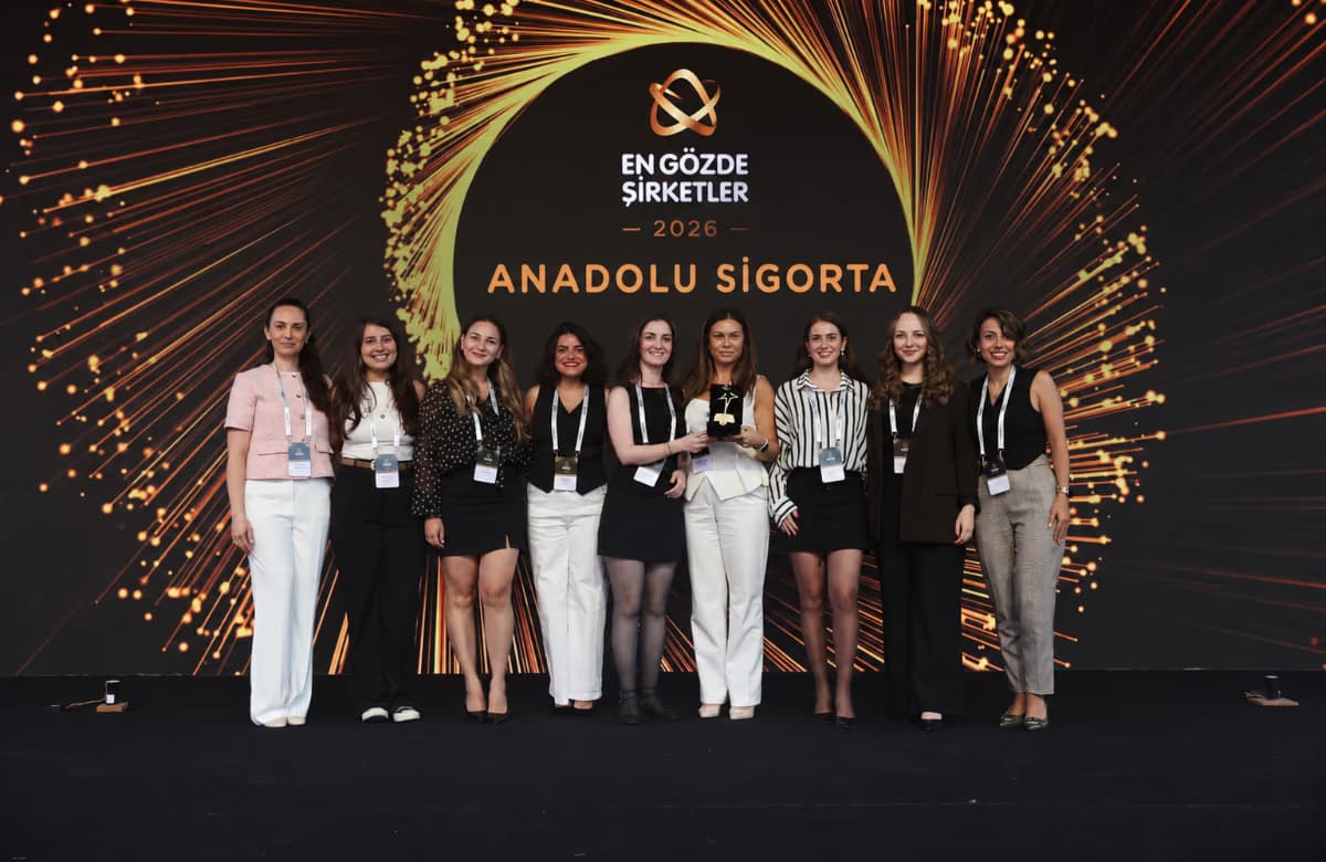 Anadolu Sigorta, Sigorta ve Emeklilik Kategorisinde “En Gözde Şirketler” Arasında Yer Aldı