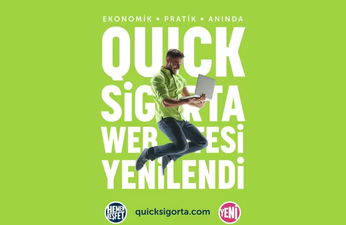 Finansal teknolojilere yön veren dijital ekosistem markası Quick Sigorta web sitesini yeniledi