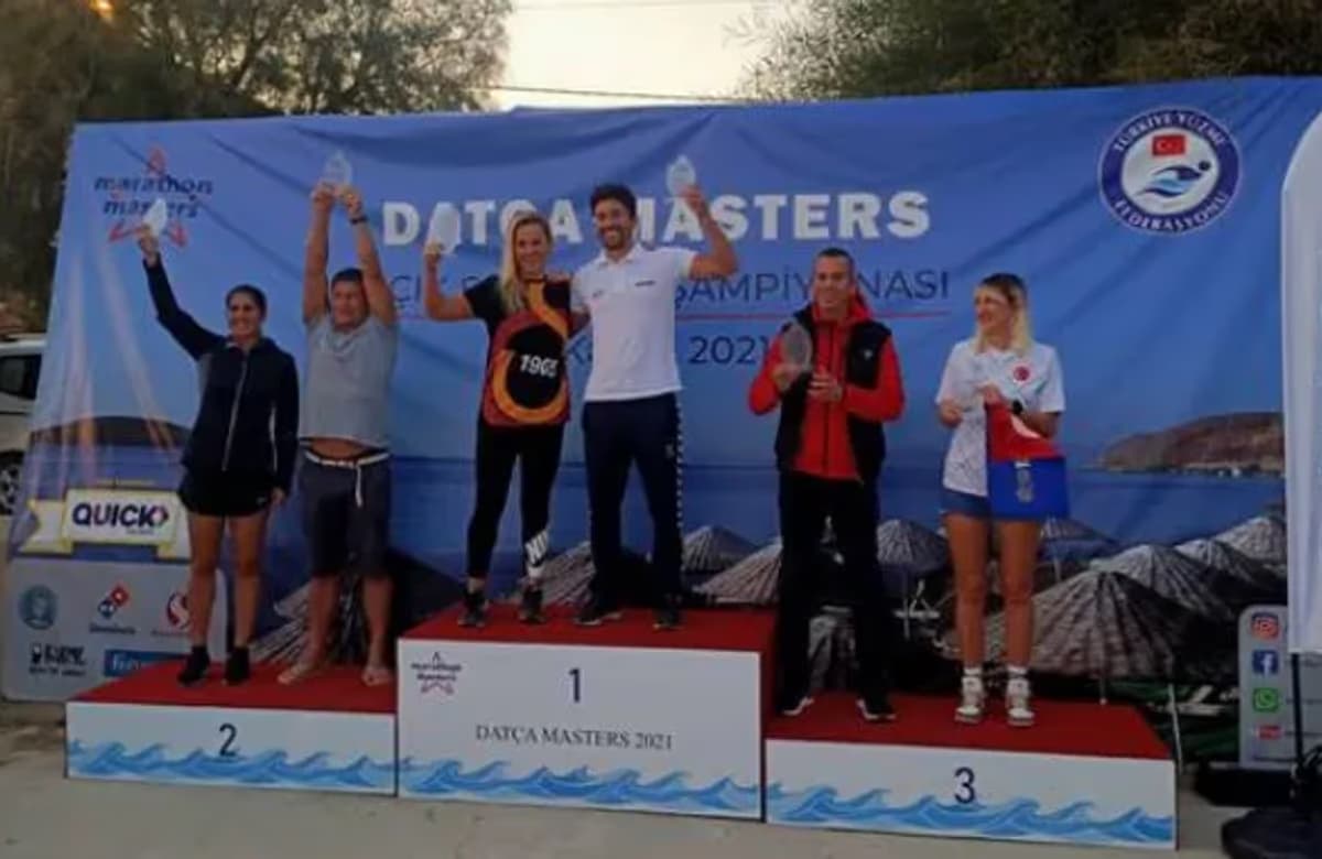 Datça Masters Açık Su Yüzme Şampiyonası Quick Sigorta sponsorluğunda gerçekleşti