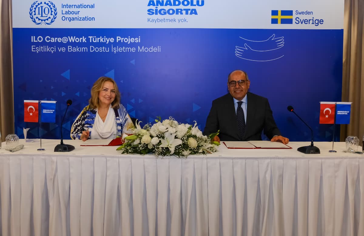 Anadolu Sigorta ve ILO Türkiye Ofisi’nden Eşitlikçi ve Bakım Dostu İşyerleri İçin İş Birliği