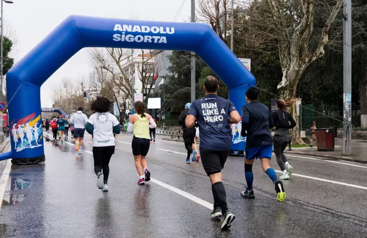 Anadolu Sigorta Winter Run İstanbul’da da koşucuların yanındaydı
