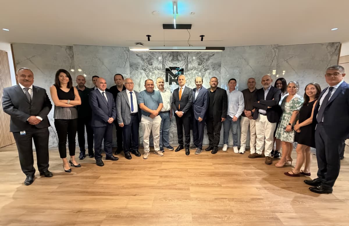 Milli Re a accueilli des partenaires commerciaux du secteur de l'assurance TRNC à Istanbul