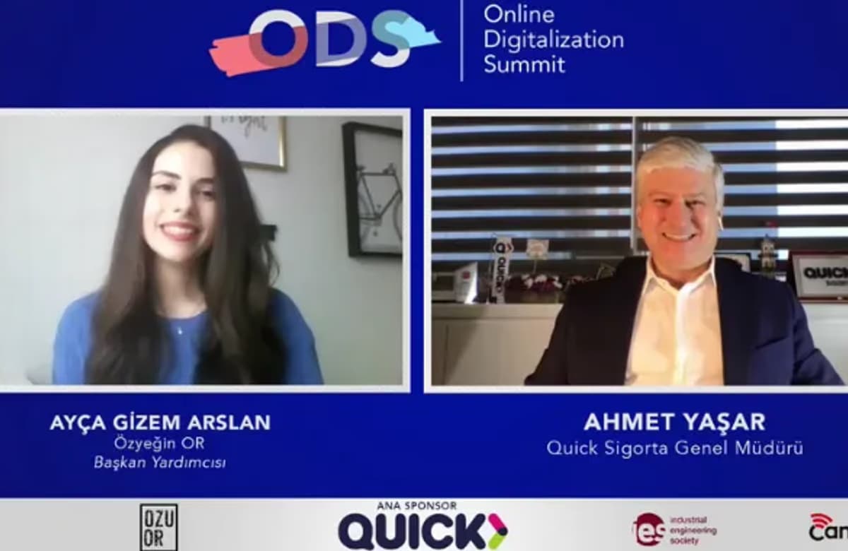 Quick Sigorta’nın sponsor olduğu Online Digitalization Summit tamamlandı