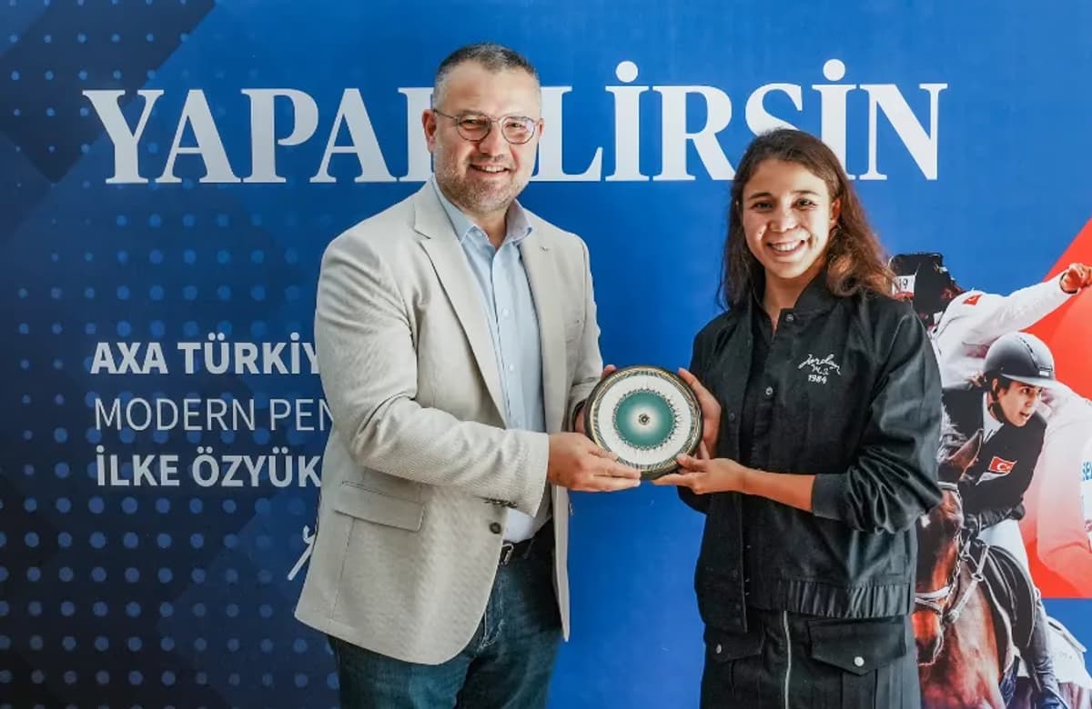 Axa Türkiye’den modern pentatlet İlke Özyüksel’e destek