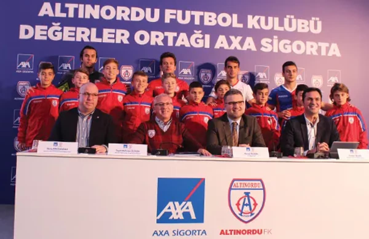 AXA Sigorta, Altınordu Futbol Kulübü’nün “Değerler Ortağı” oldu.