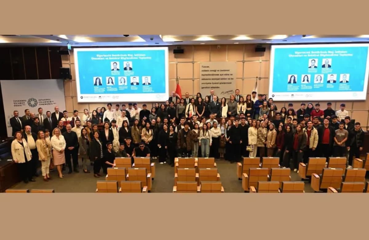 İstanbul Ticaret Odası sigortacılık bölümü öğrencileri ile bir araya geldi