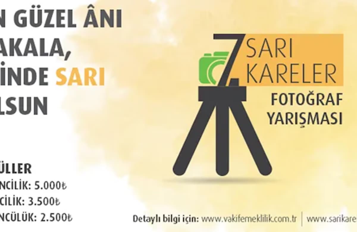 “Sarı Kareler” yarışmasının 7’ncisi düzenleniyor